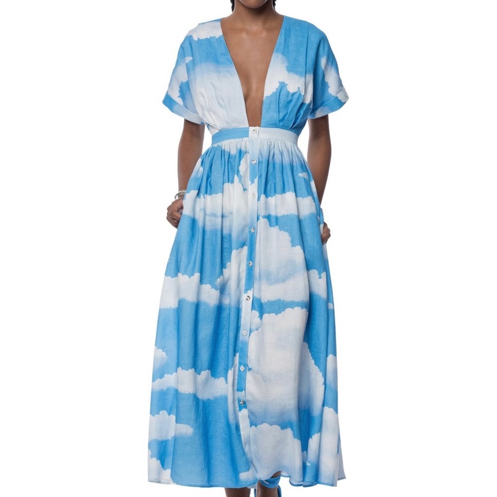 Mara Hoffman cloud dress size4, perfect condition